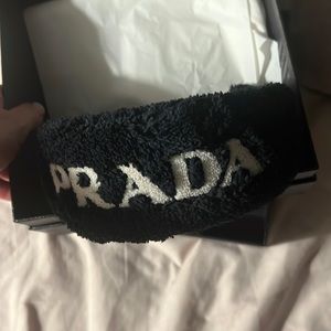 Prada terry cloth headband worn three times
